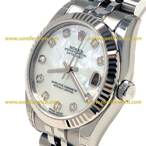 rolex 31 mm quadrante brillanti|rolex datejust 31 prezzo.